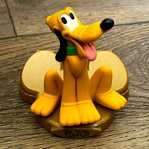 PLUTO DISNEY 50th HAPPIEST CELEBRATION ON EARTH FIGURINE & STAND